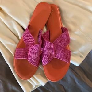 Pink Woven Sandals size 40